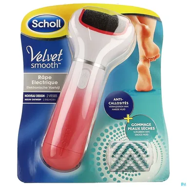 Scholl Velvet Smooth Elektronische Voetvijl Tegen Eelt