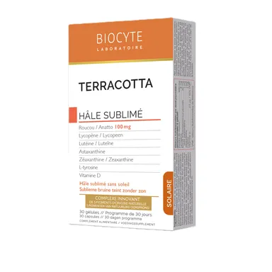 Biocyte Terracotta Autobronzant Hâle Sublimé 30 Gélules