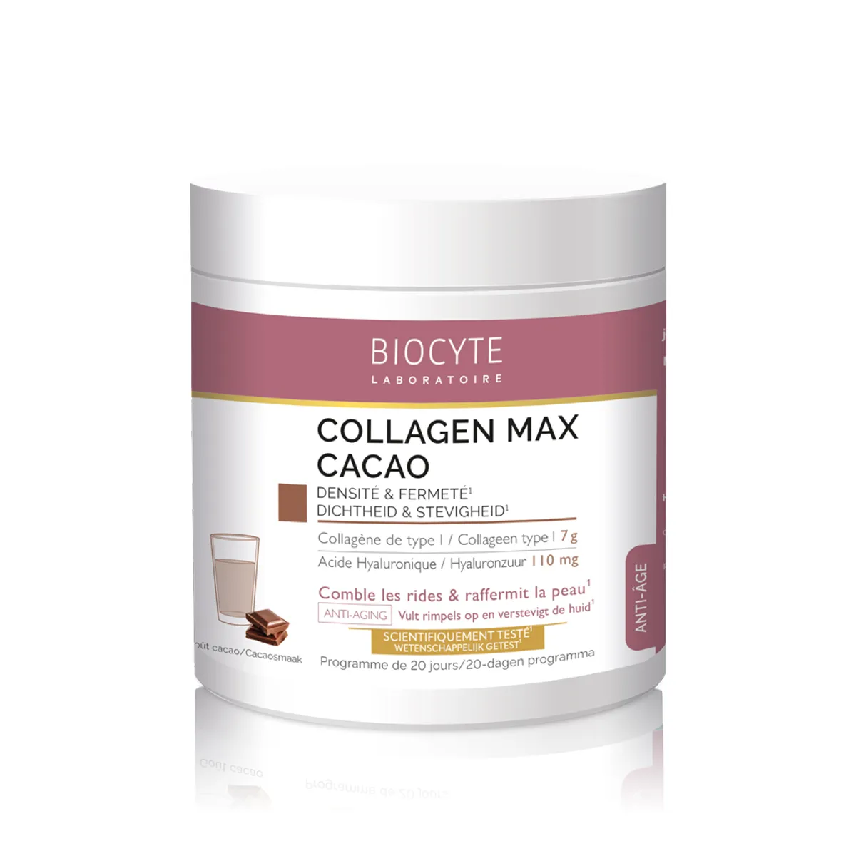 Biocyte Collagen Max Poudre Cacao 260g