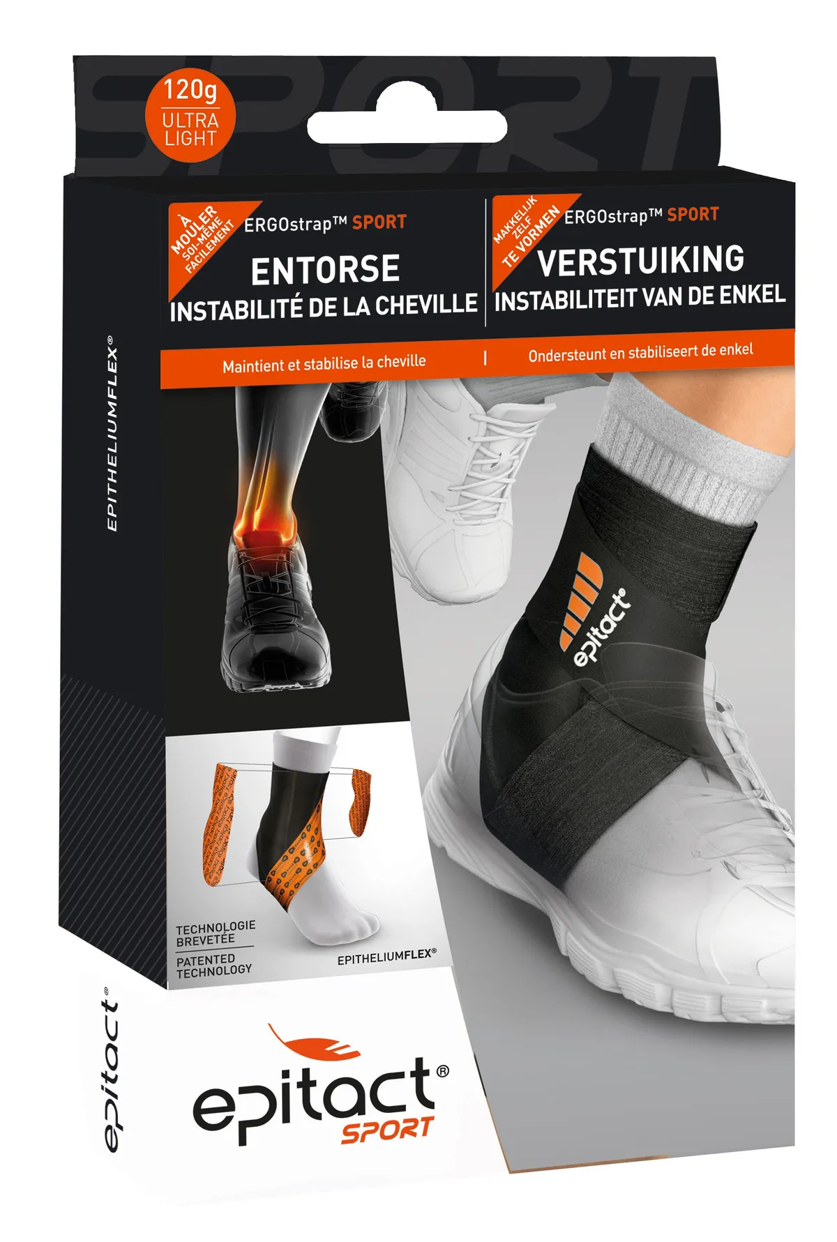 Epitact Sport Chevillère ERGOstrap XL