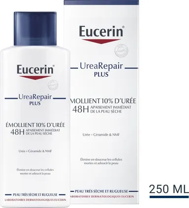 Eucerin UreaRepair Plus Émollient 10% d'Urée Peau Très Sèche et Rugueuse 250 ml