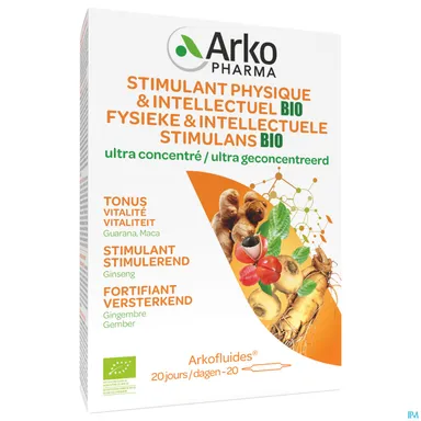 Arkofluides Lichamelijk Stimulans 20 Ampullen