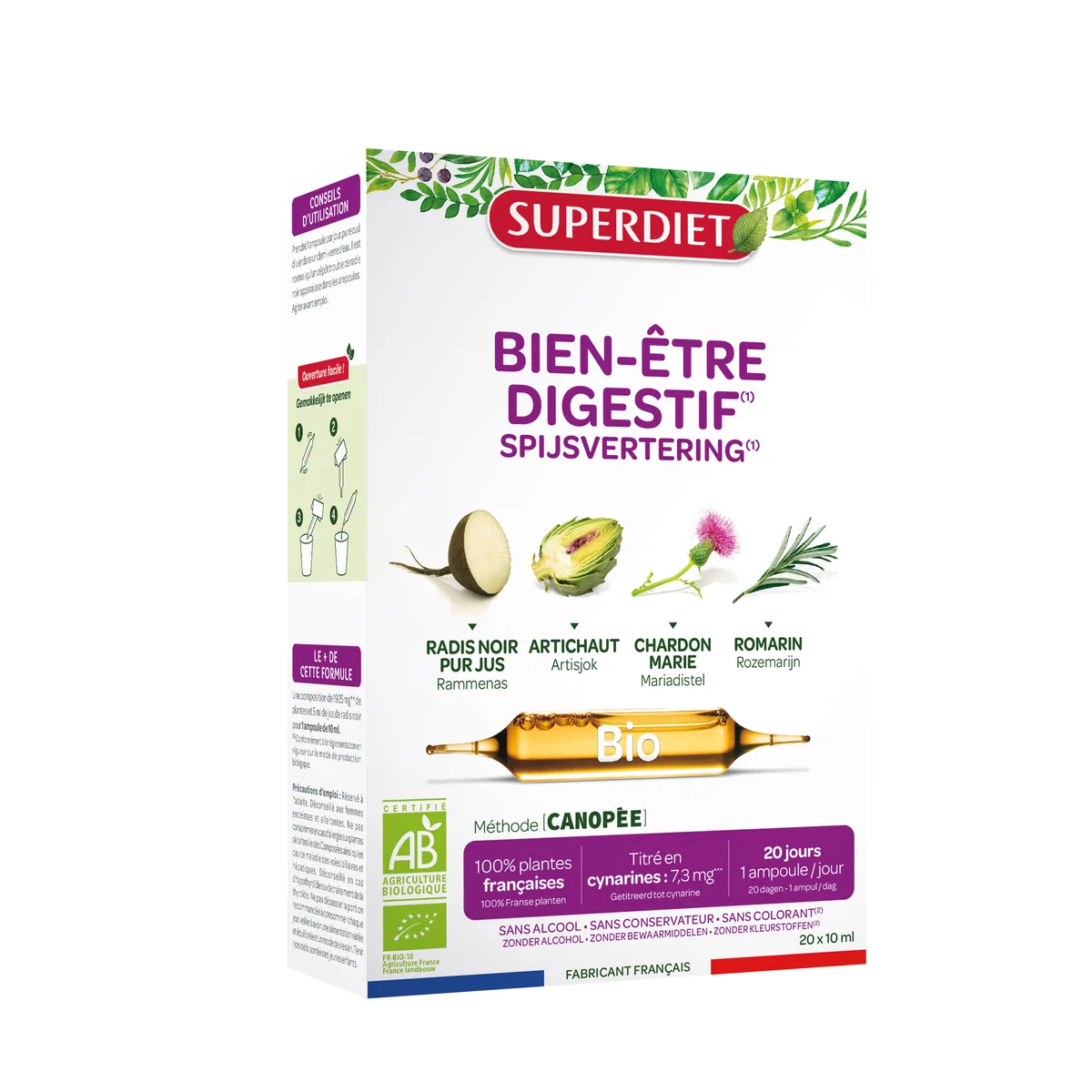 SuperDiet Bio Hepatic Wellness 20 Ampullen x 15 ml