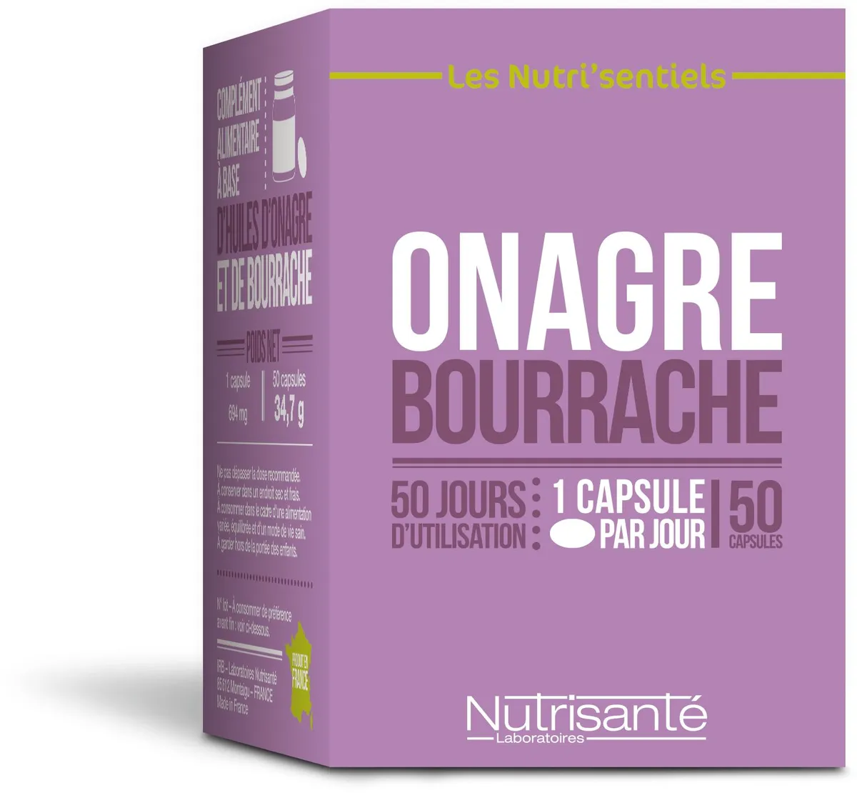 Onagre Bourrachecaps 50