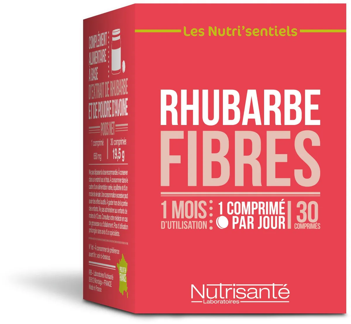 Rhubarbe Fibres Comp 30