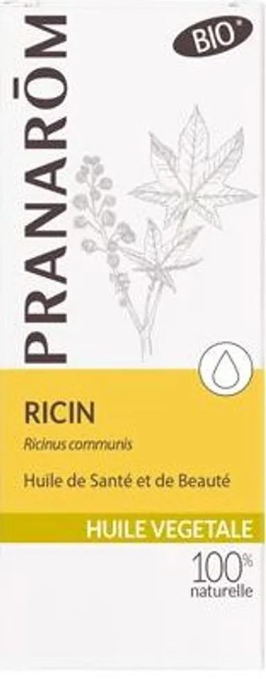 Pranarôm Ricin Huile Végétale Bio 50ml