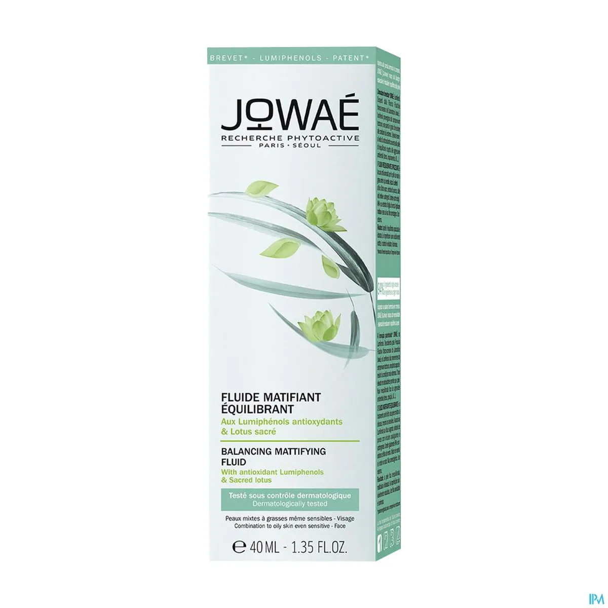 Jowaé Balancing Mattifying Vloeistof 40ml