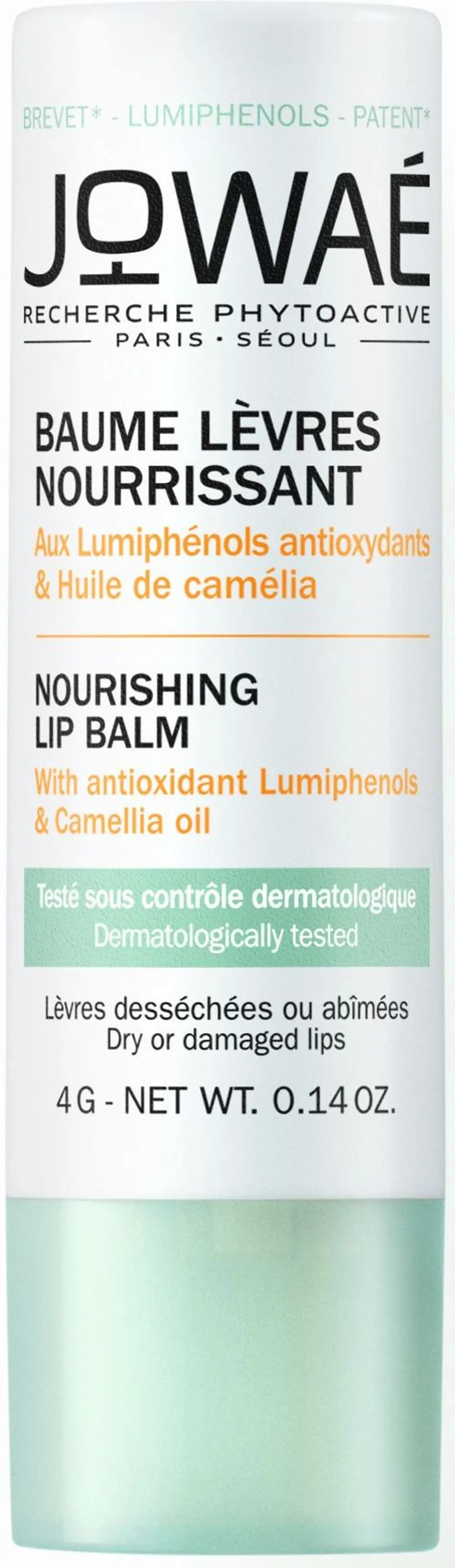 Jowaé Baume Lèvres Nourrissant 4g