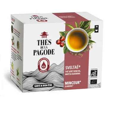 Thés De La Pagode Groene Biothee Grand Cru Sveltaé Afslankend Effect 30 Theezakjes