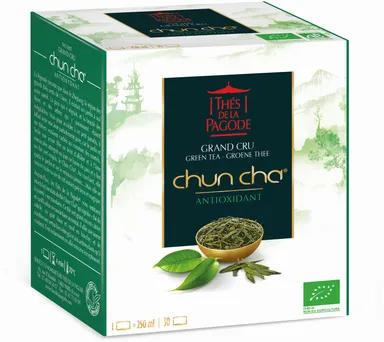 Thés De La Pagode Groene Biothee Grand Cru Chun Cha 30 Theezakjes