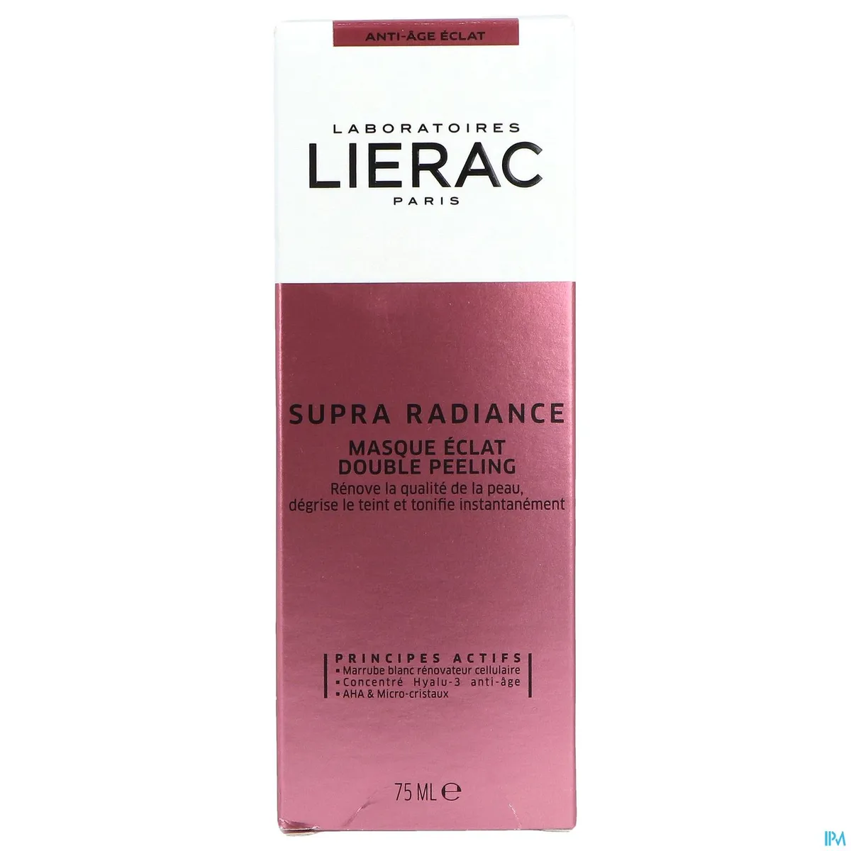 Lierac Supra Radiance Double Peeling Glans Mask 75ml