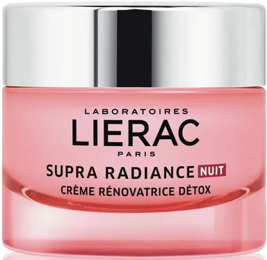 Lierac Supra Radiance Crème Rénovatrice Détox Nuit 50ml