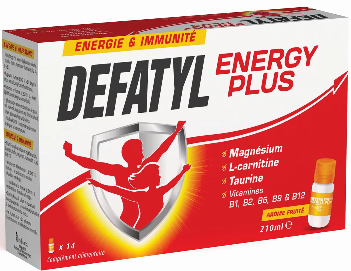 Defatyl Energy Plus 14 Flacons x 15ml