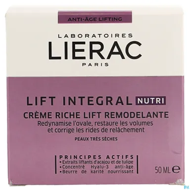 Lierac Lift Integral Nutri Rijk Remodeling Crème 50ml