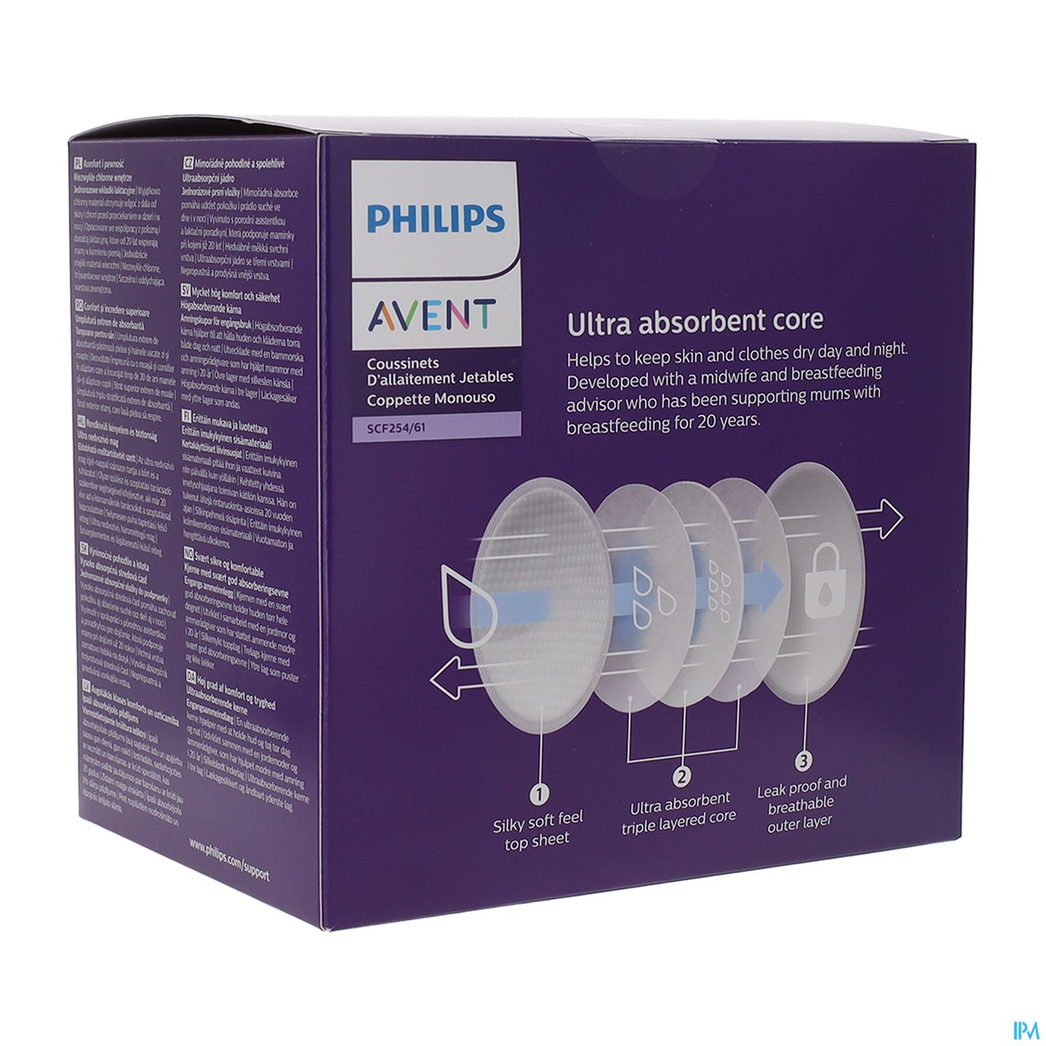 Avent Philips Cupvullingen Dag/Nacht 60 Scf254/61