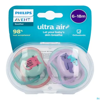 Philips Avent Fopspeen Ultra Air 6-12 Maanden