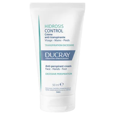 Ducray Hidrosis Control Crème Anti-Transpirante 50Ml