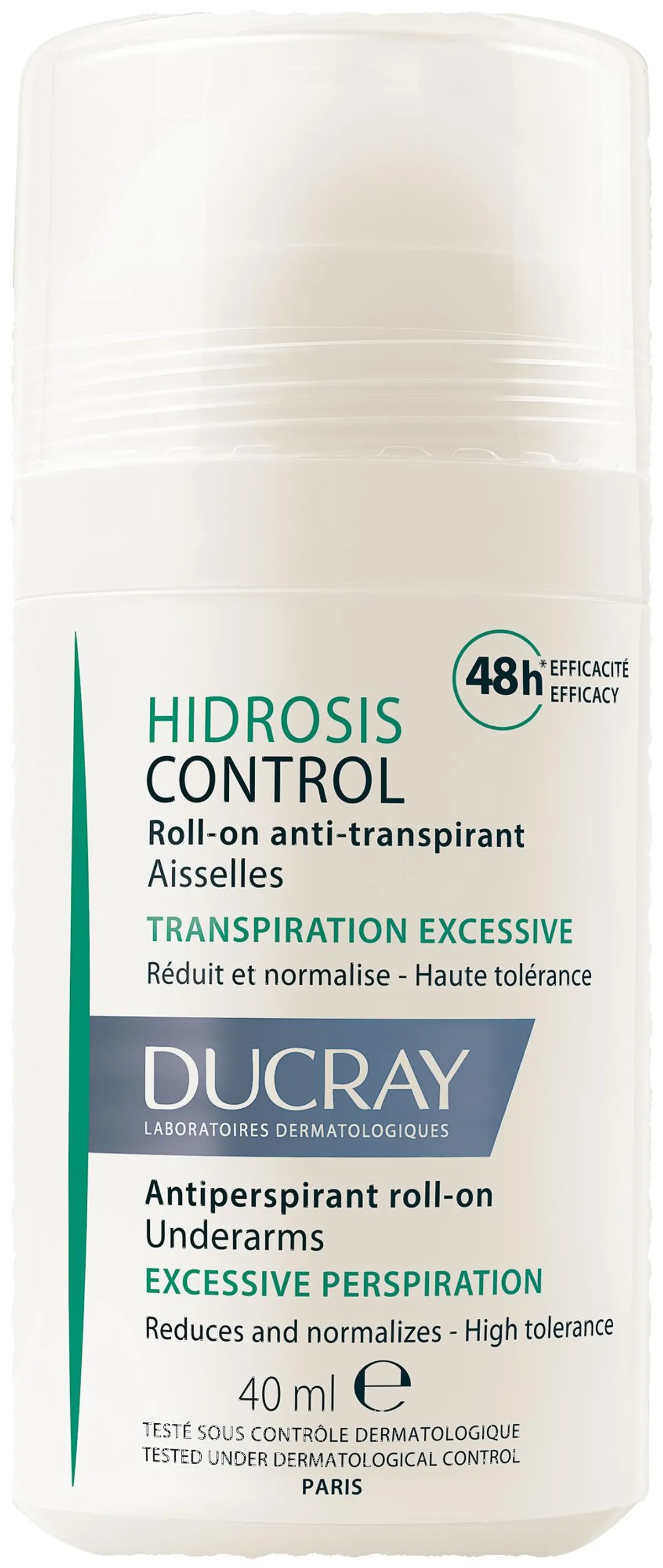 Ducray Hidrosis Control Roll-On Anti-Transpirant 40Ml