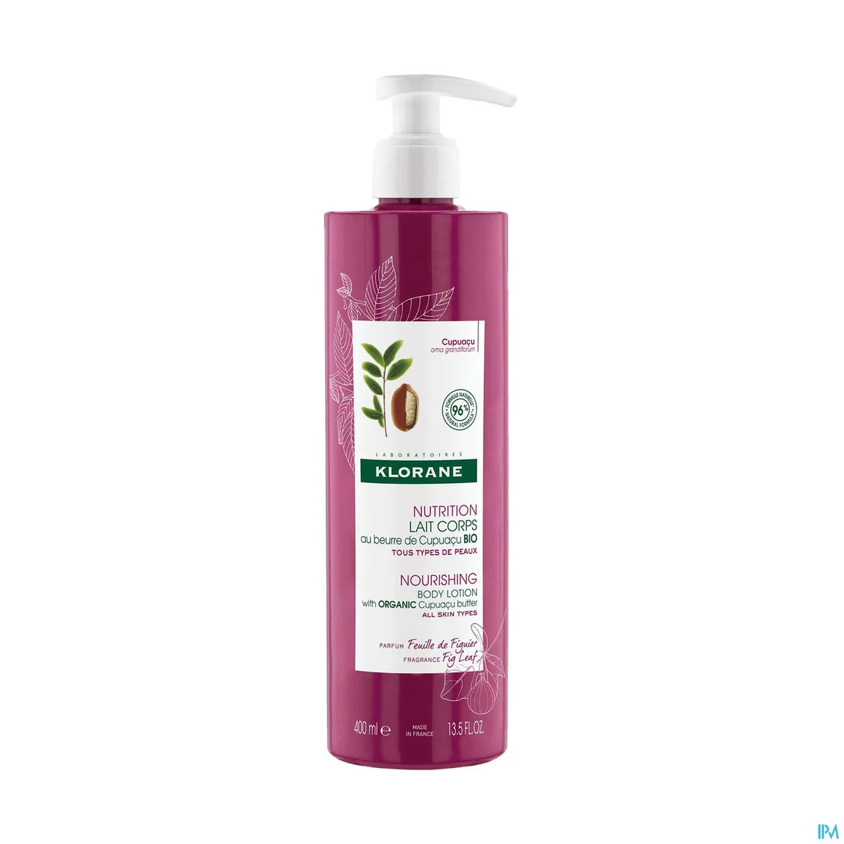 Klorane Voedende Bodymilk Vijgenblad 400ml