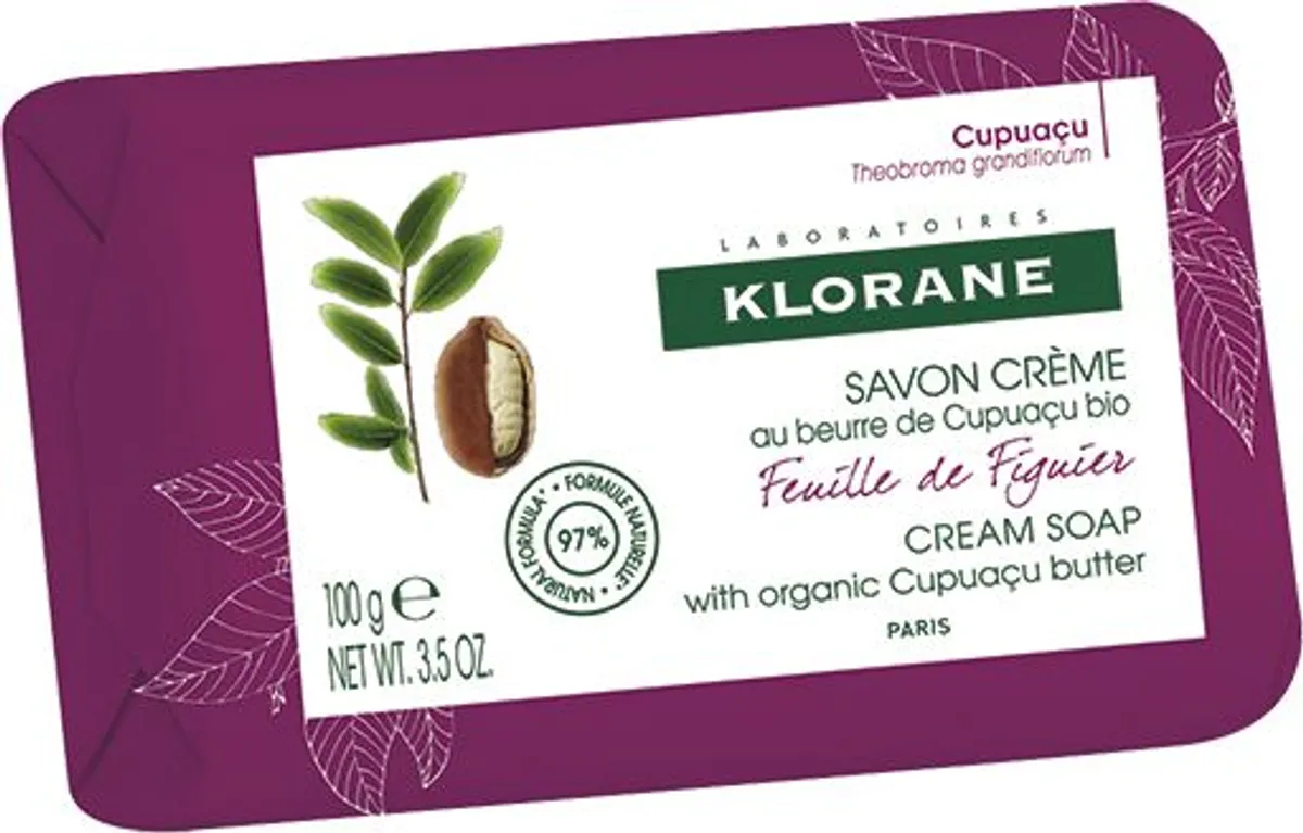 Klorane Savon Crème Feuille de Figuier 100gr