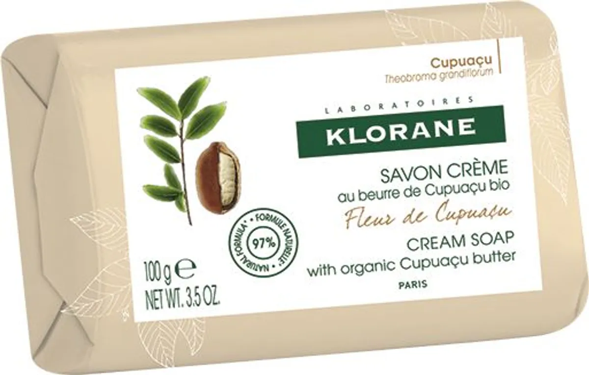 Klorane Savon Crème Fleur de Cupuaçu 100gr