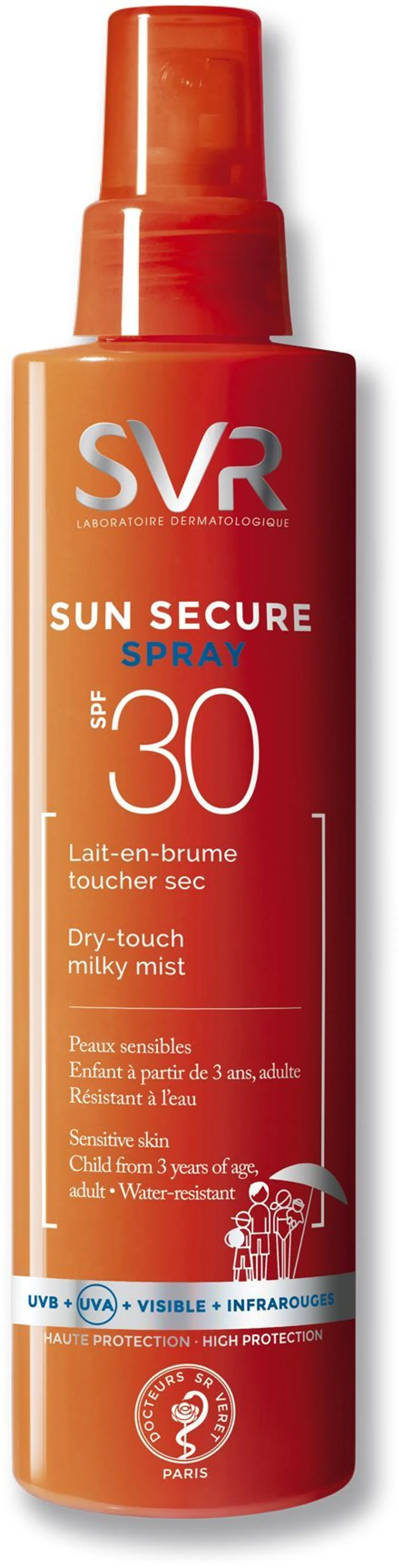 SVR Sun Secure Spray IP30 200ml