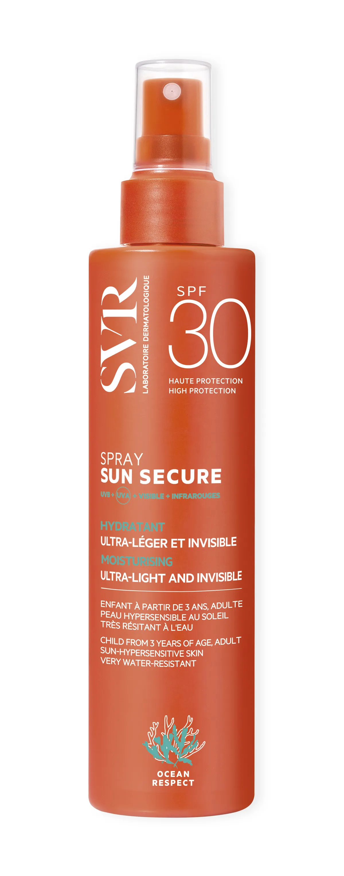 SVR Sun Secure Spray SPF30 200 ml