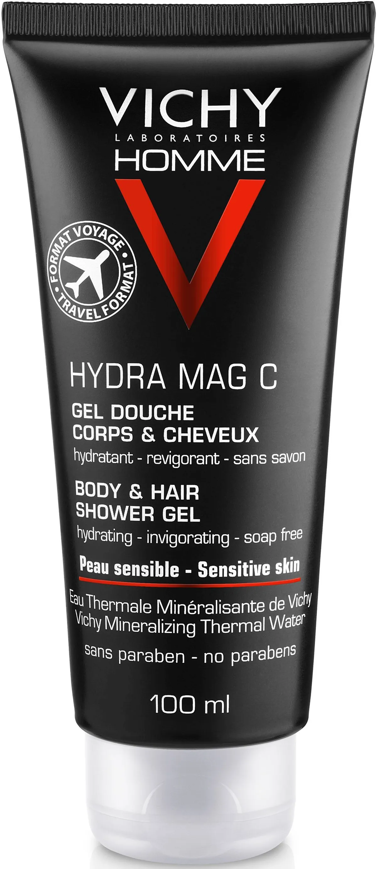 Vichy Homme Hydra Mag C Gel Douche 100ml