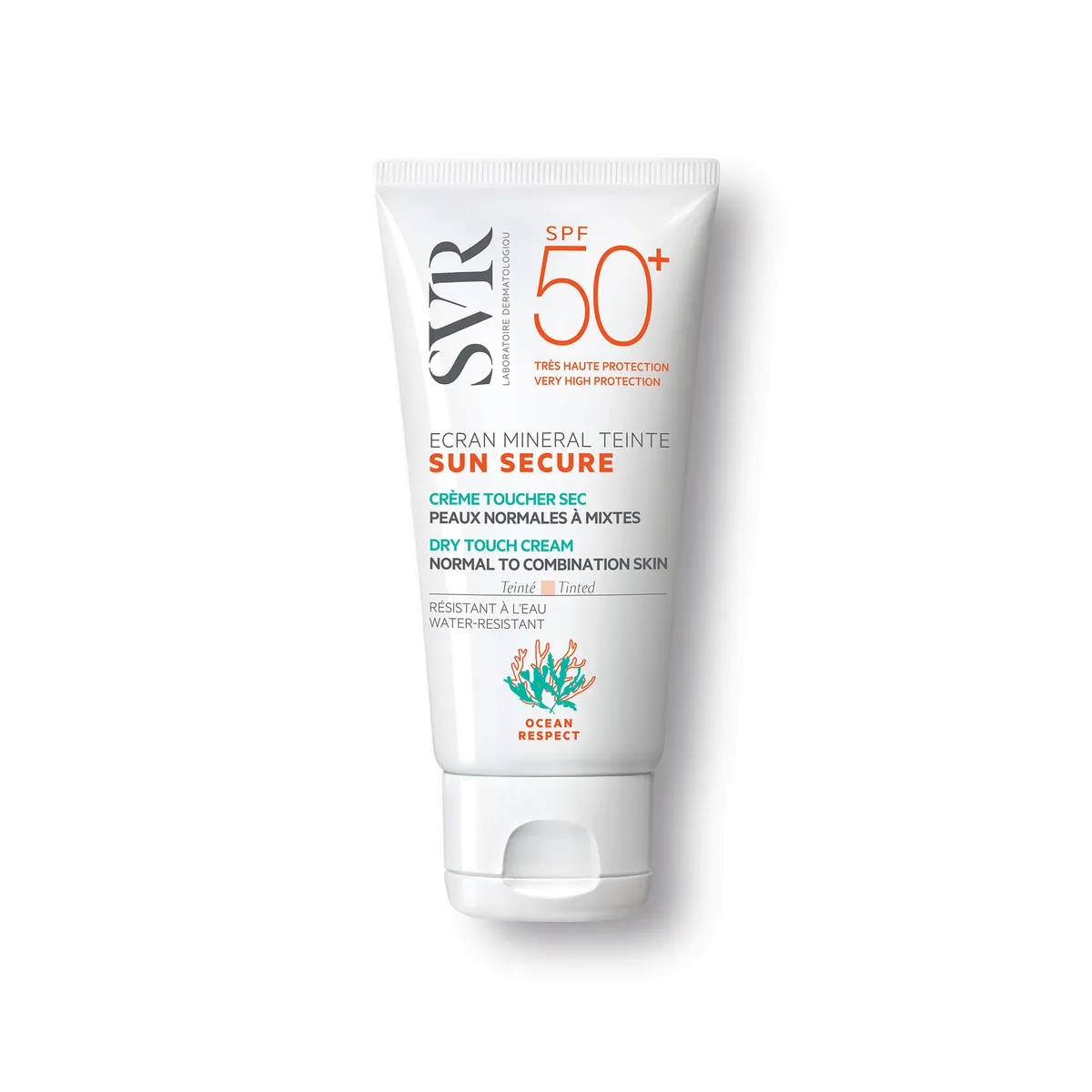SVR Sun Secure Minéral Getint SPF50+ 60ml (normale tot gemengde huid)