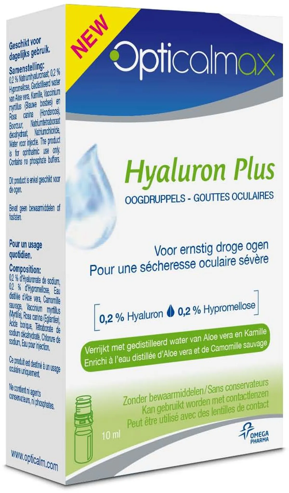 Opticalmax Hyaluron Plus 1x10ml