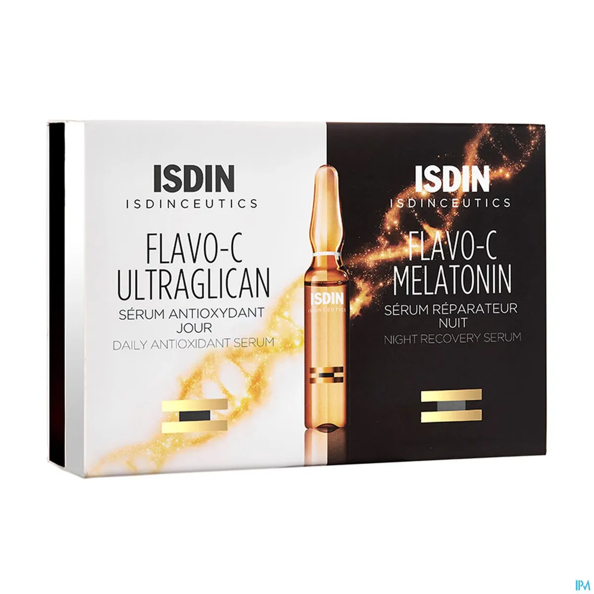 ISDIN Isdinceutics Flavo-C Melatonin & Ultraglican Ampullen 10 + 10 x 2ml