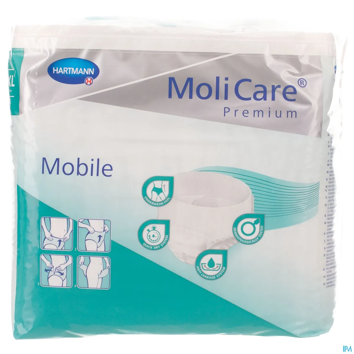 MoliCare Premium Mobile 5 Drops 14 Slips Maat Extra Large
