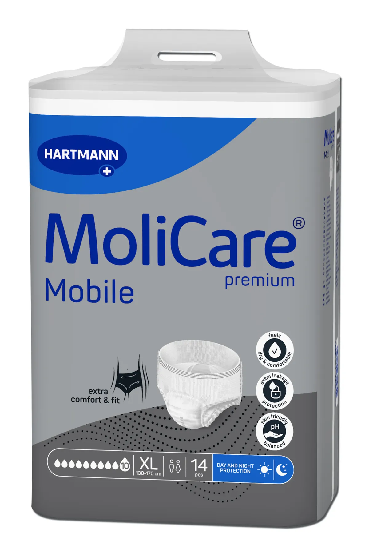 MoliCare Premium Mobile 10 Drops 14 Slips Taille Extra Large