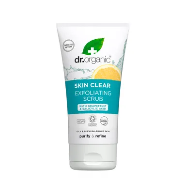 Dr. Organic Skin Clear Exfoliërende Scrub 150 ml