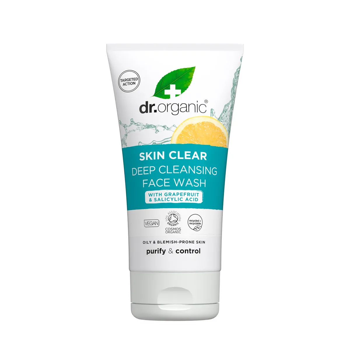 Dr. Organic Skin Clear Face Wash 5-in-1 125 ml