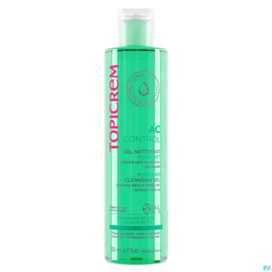 Topicrem AC Control Zuiverende Reinigingsgel 200ml