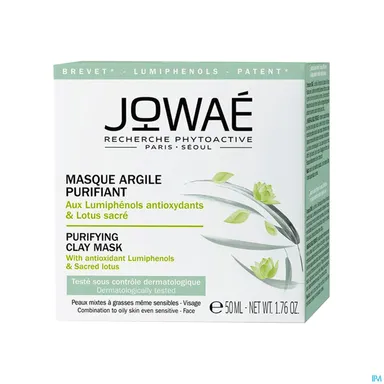 Jowaé Zuiverende Kleimasker 50ml