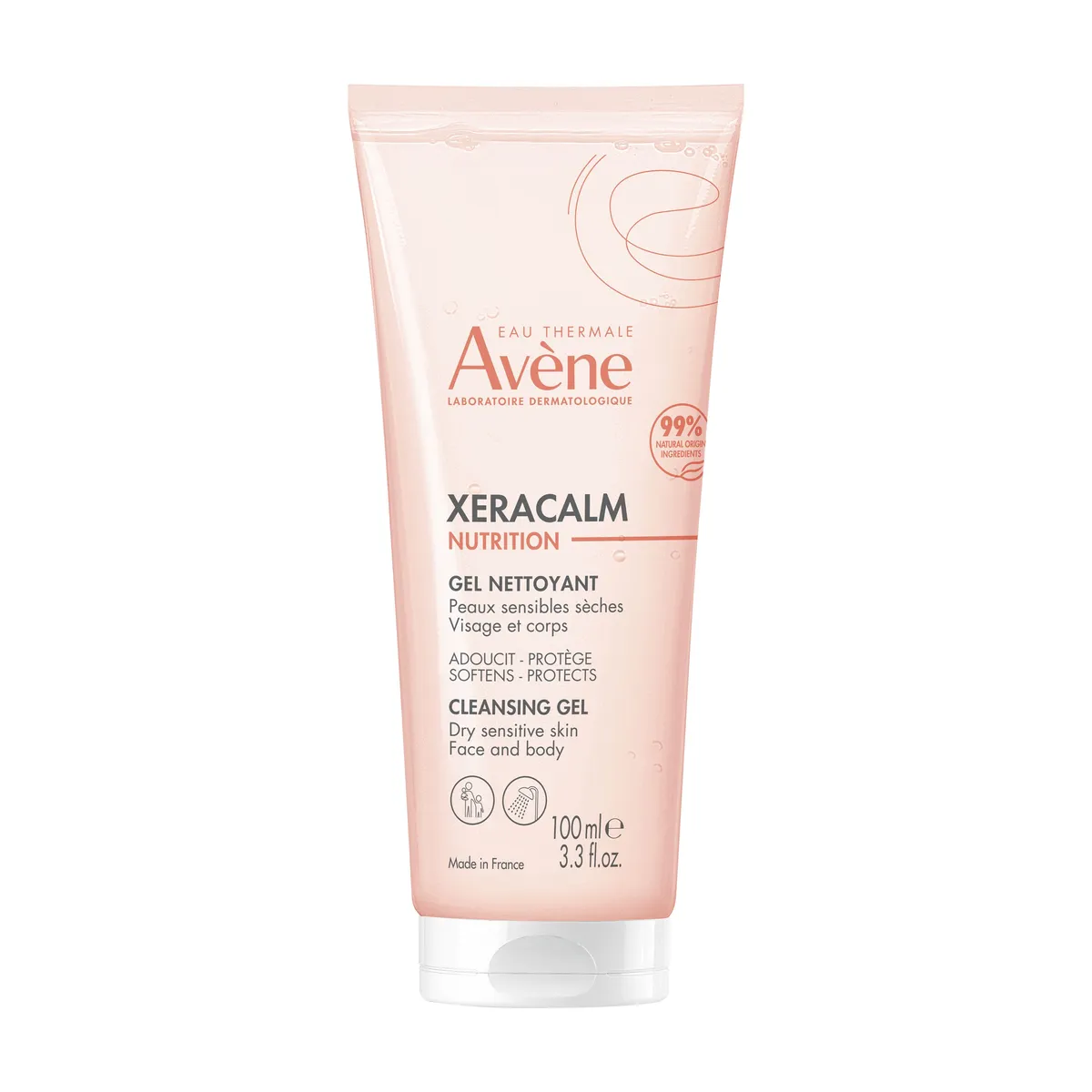Avène Xeracalm Nutrition Reinigingsgel 100Ml