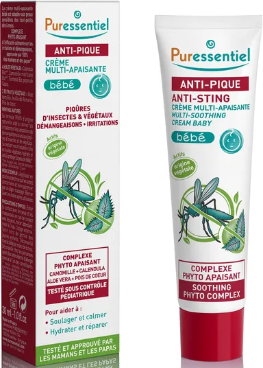 Puressentiel Anti-Pique Crème Multi-Apaisante Bébé 30ml