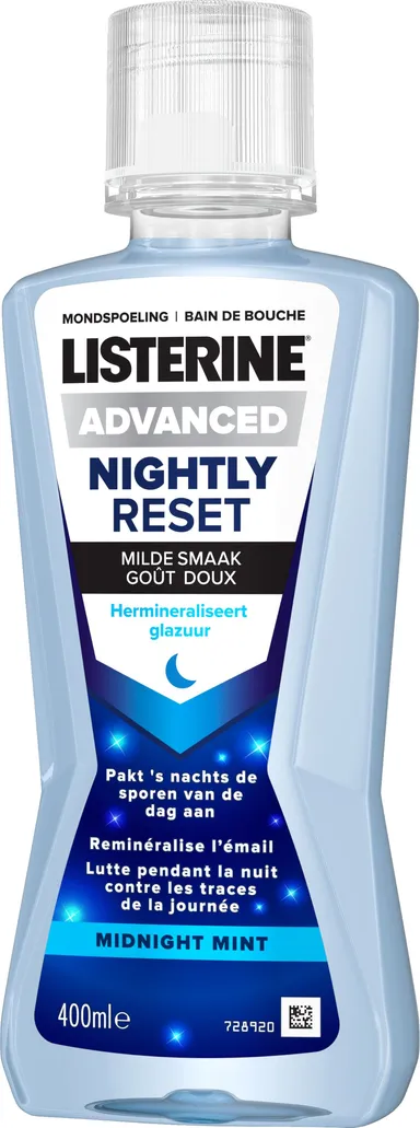 Listerine Nightly Reset Mondwater 400ml