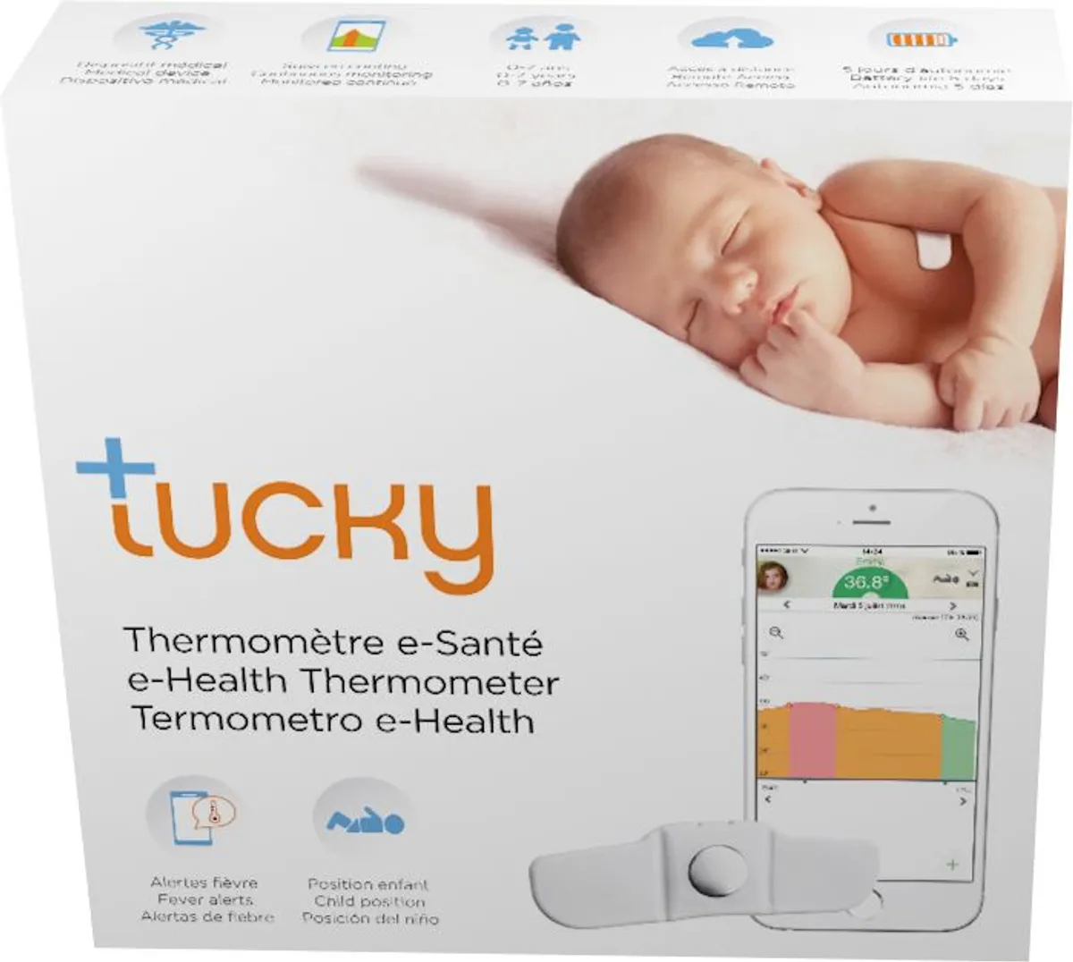 Tucky Thermomètre e-Santé