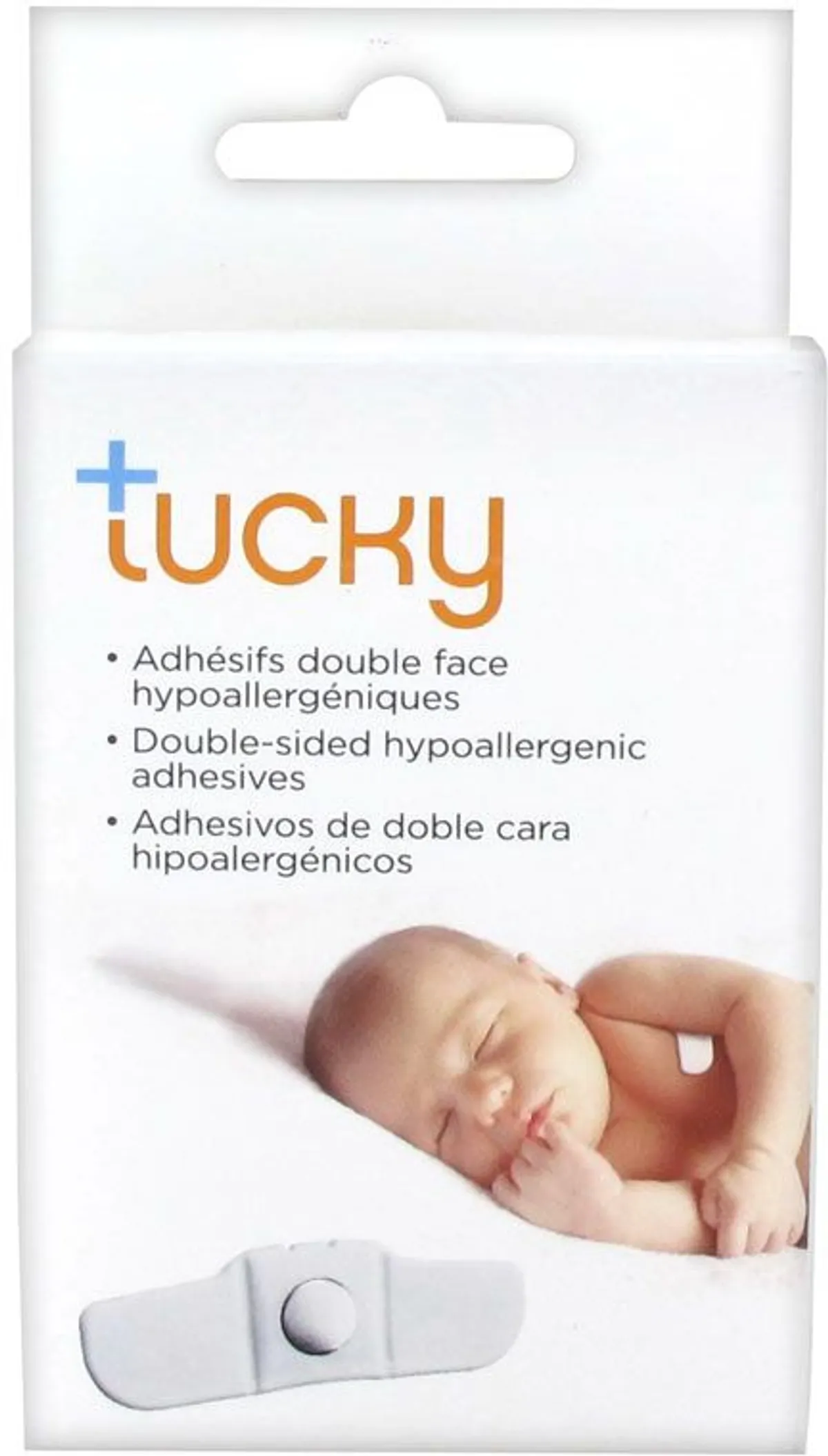 Tucky 15 Adhésifs Double Face Hypoallergéniques