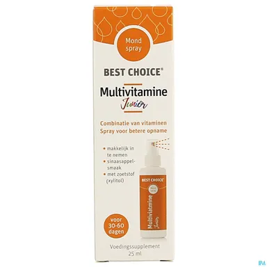 Best Choice Spray Bouche Multivitamine Junior 25ml