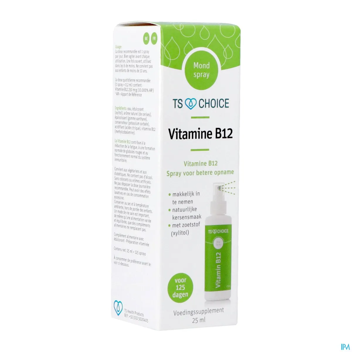 Best Choice Spray Bouche Vitamine B12 25ml