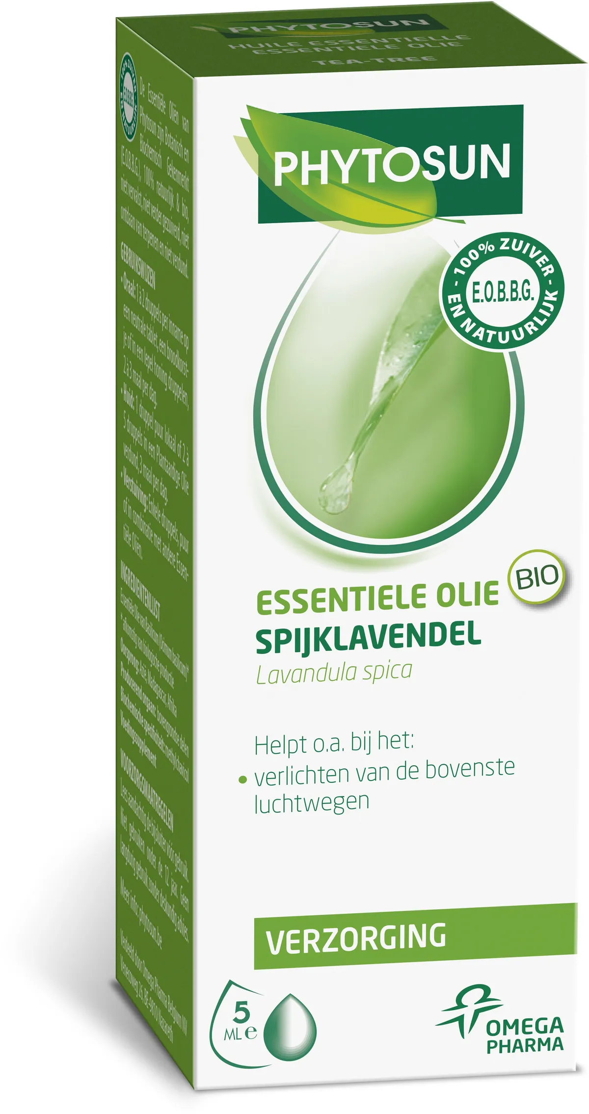 Phytosun Lavendel Aspic Essentiële Olie Bio 5ml