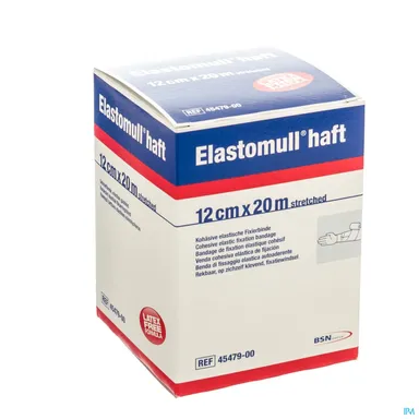 Elastomull Haft Latexvrij 12 cm x 20 m