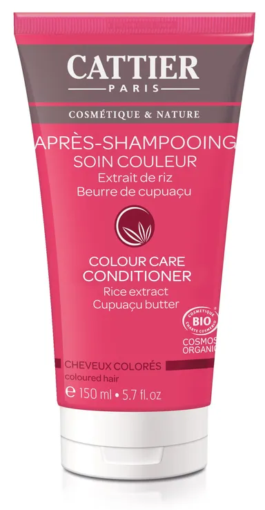 Cattier Après-Shampooing Soin Couleur Cheveux Colorés Bio 150ml