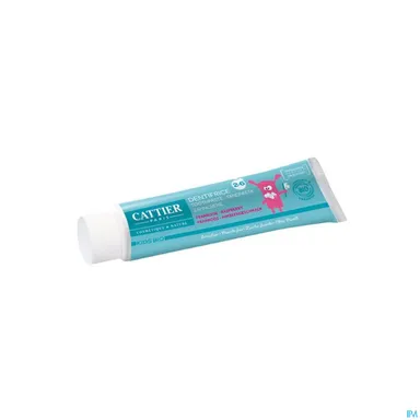 Cattier Kids Bio Tandpasta 2-6 Jaar Framboos 50 ml