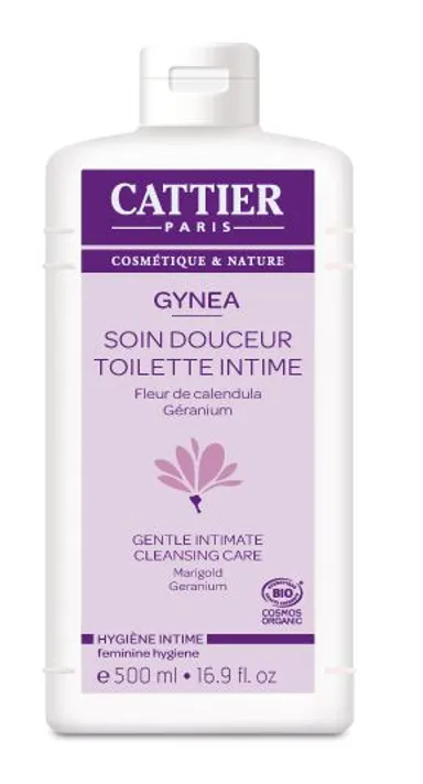 Cattier Gynea Soin Douceur Toilette Intime Bio 500ml