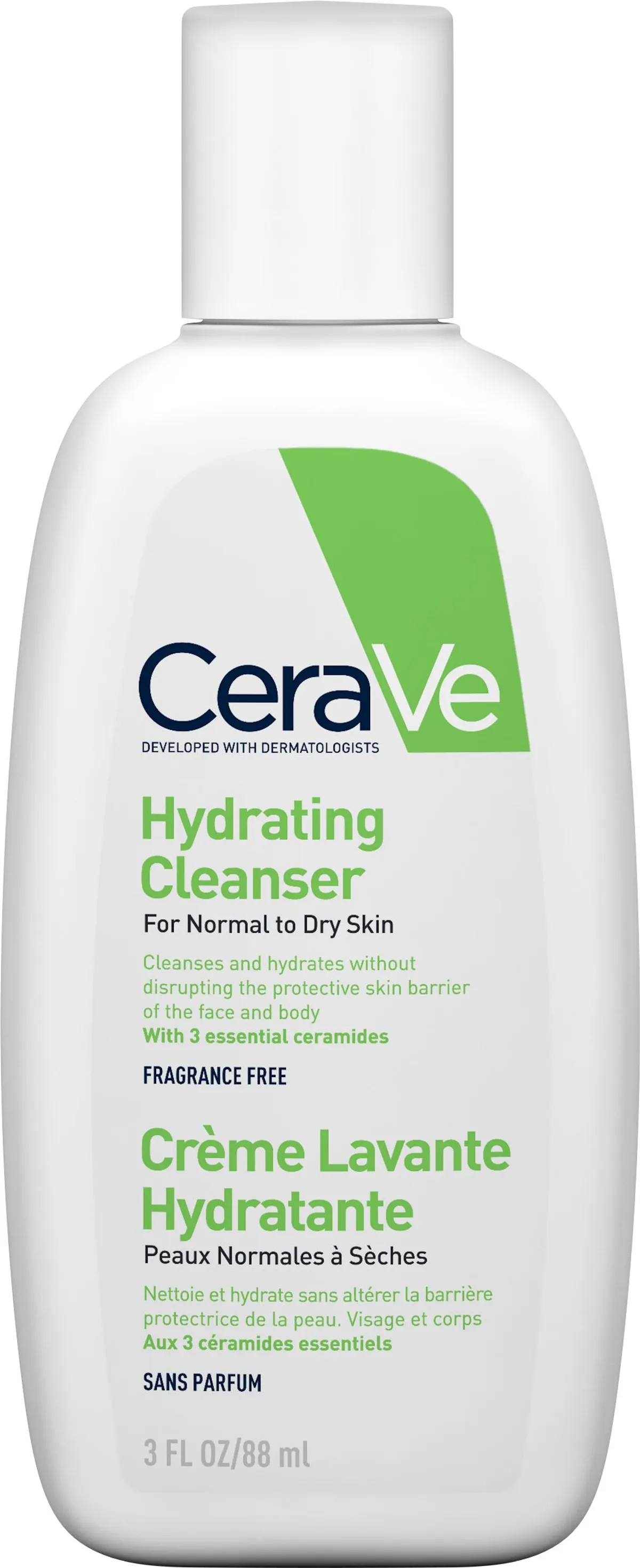 CeraVe Crème Lavante Hydratante 88ml